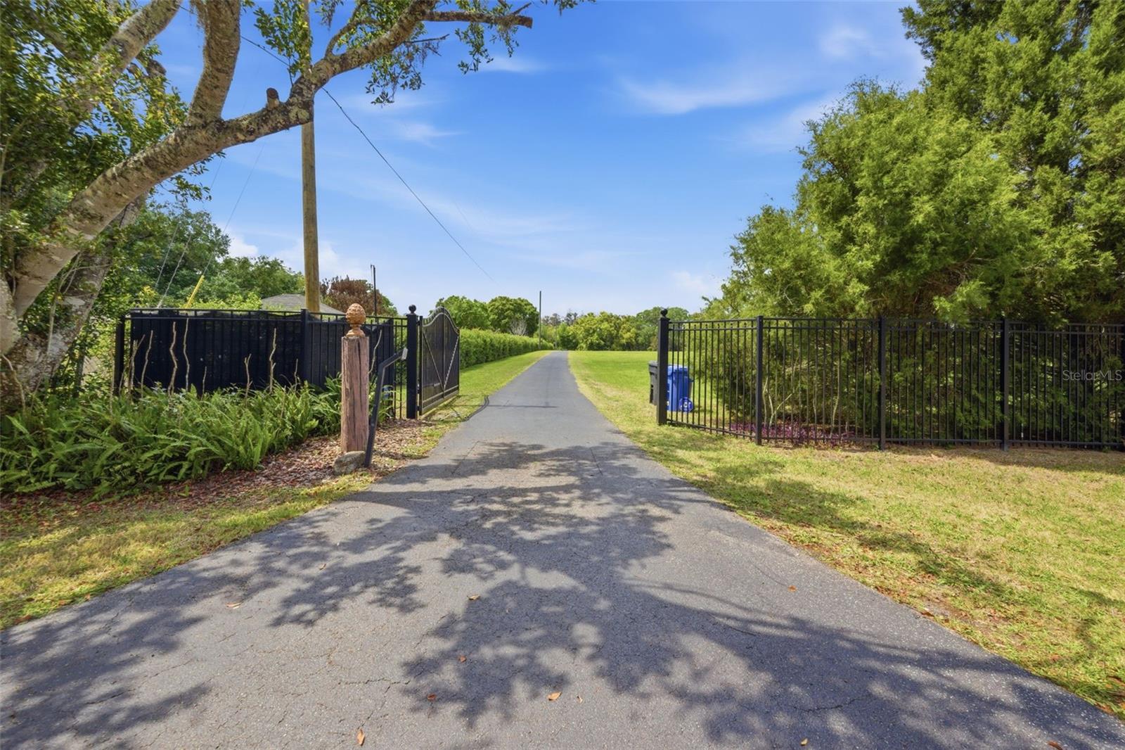 Entrance to Property