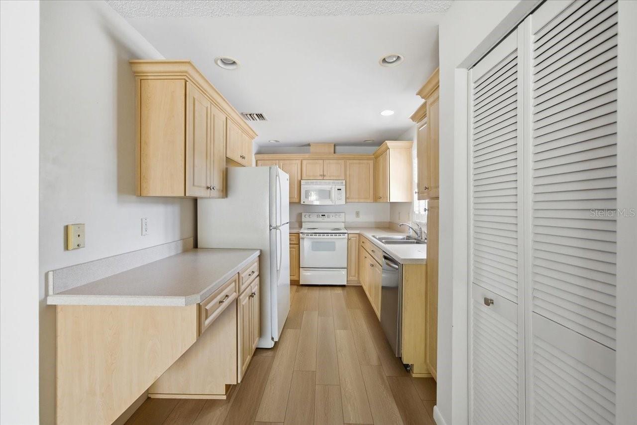 Closet pantry/Kitchen with desk