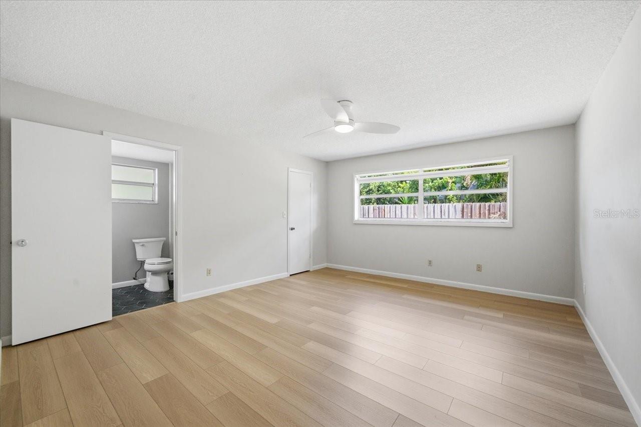 Primary Bedroom with walk in closet