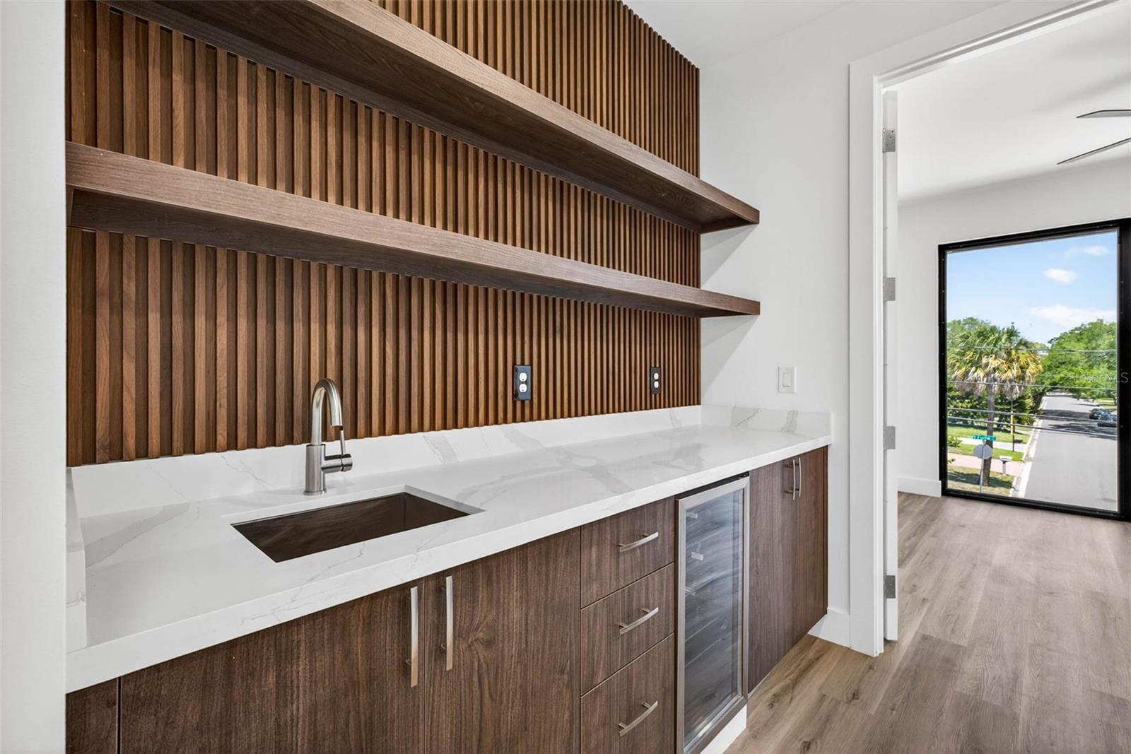 Upstairs Wet Bar for Media Room