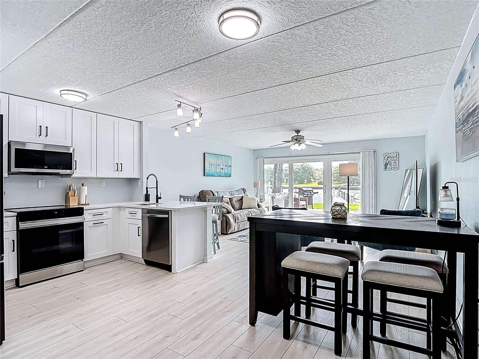 Water view from the entrance.