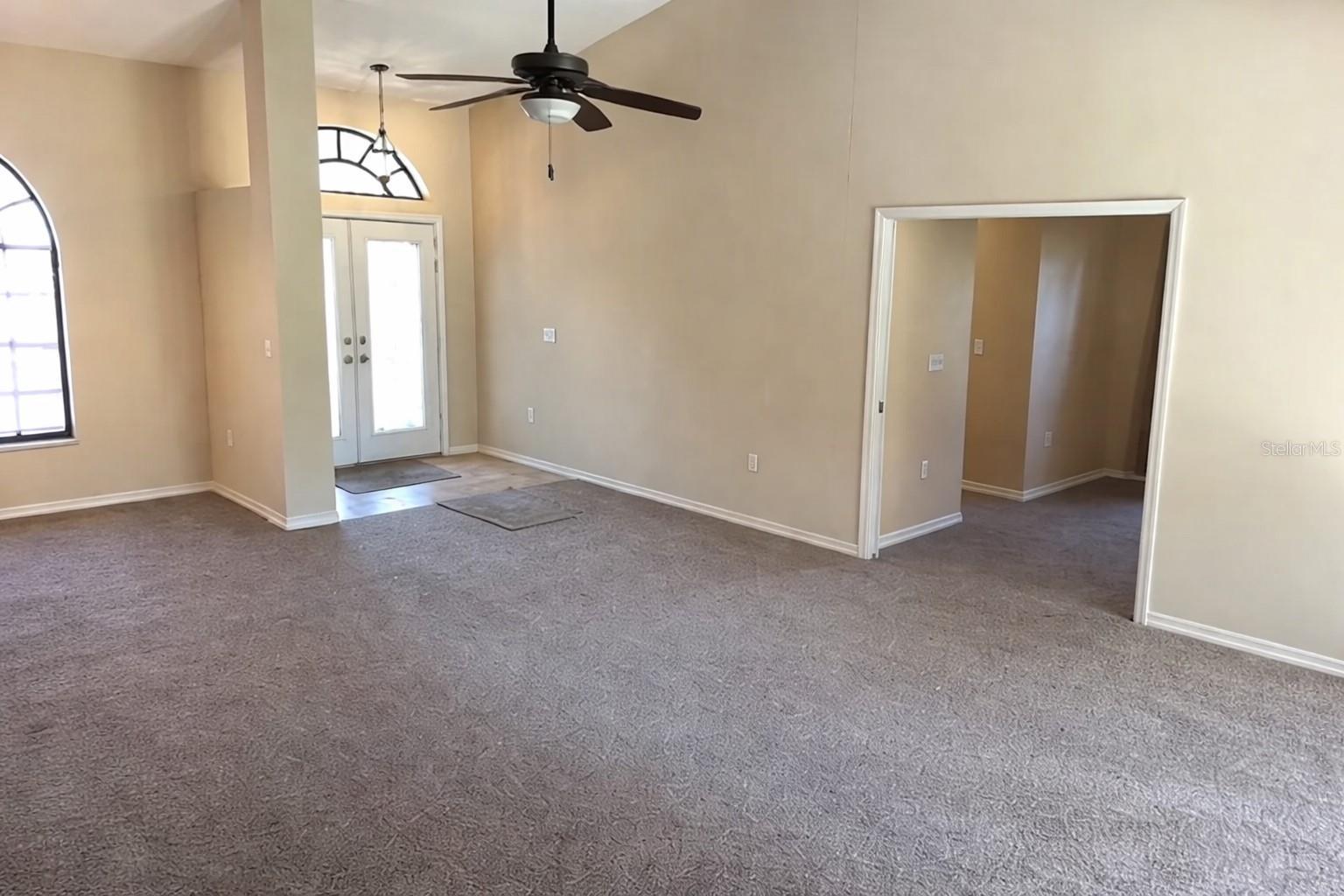 Looking toward primary bedroom doorway