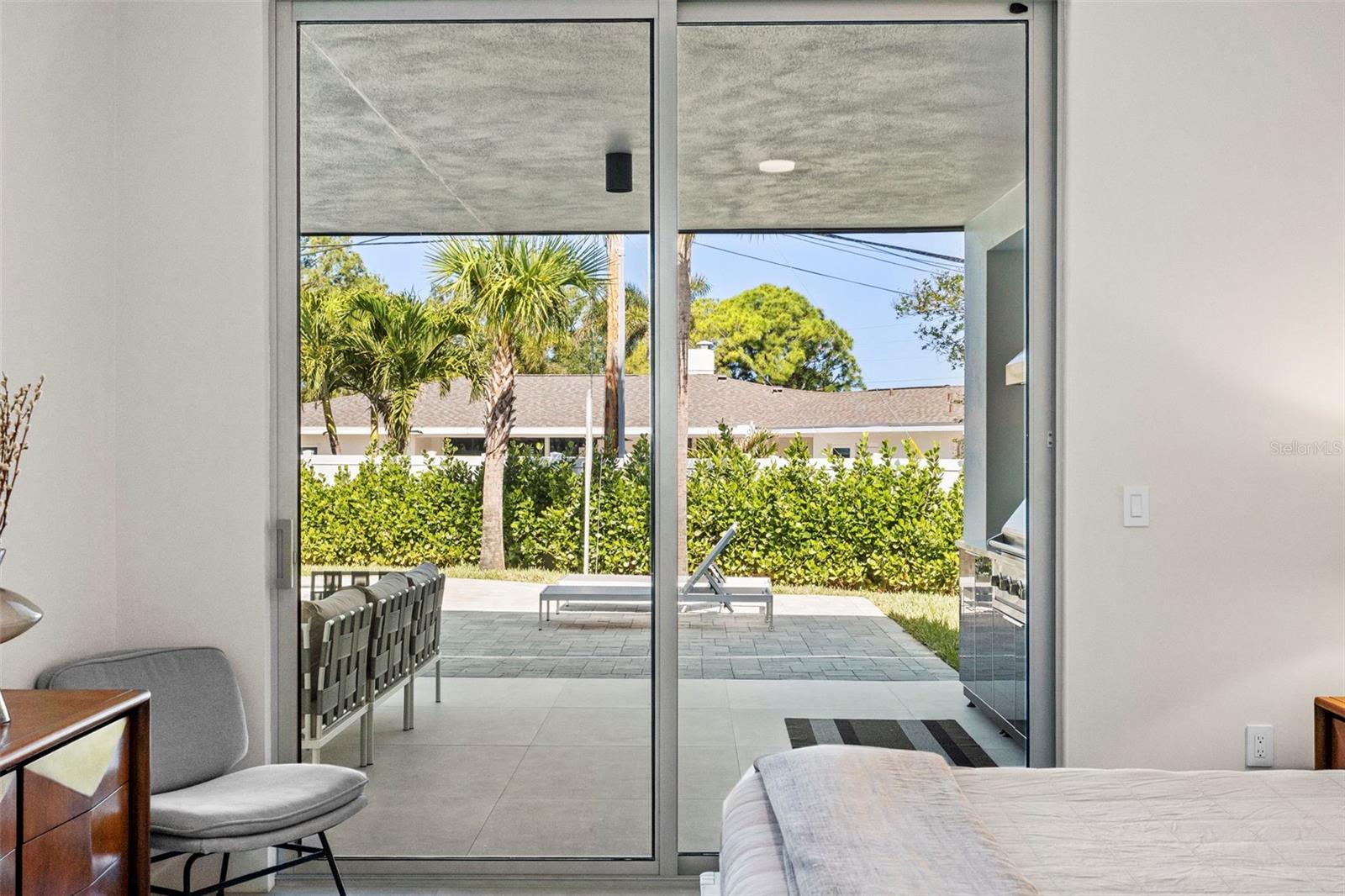 Sliding Doors From Second Suite To Pool and Lanai