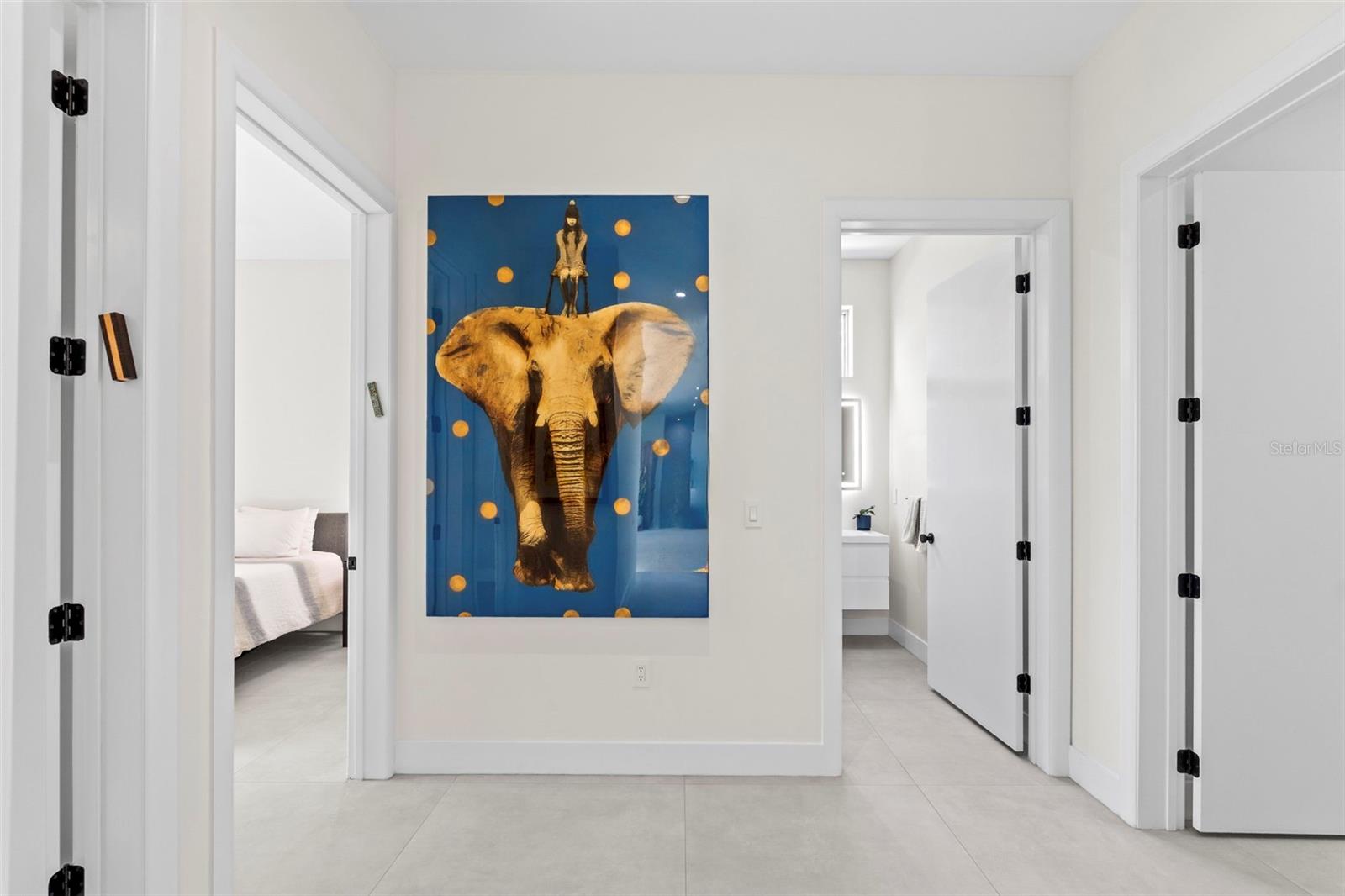 Hallway to Third and Fourth Bedrooms