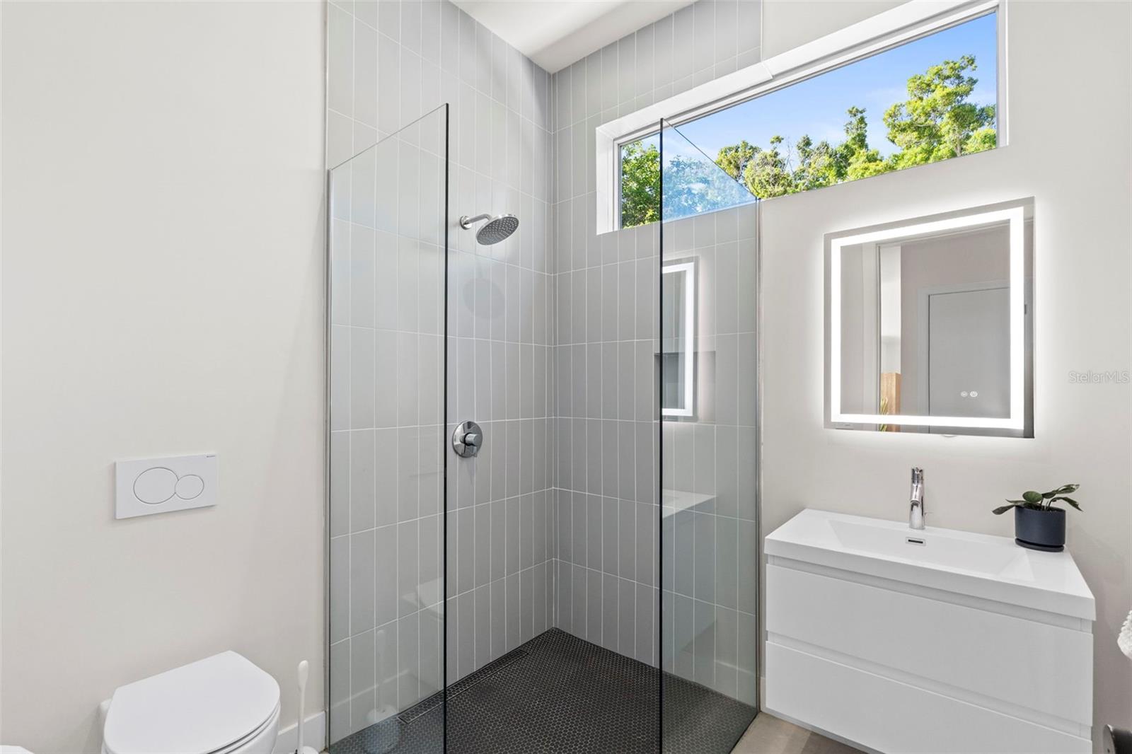 Full Bath for Third and Fourth Bedrooms