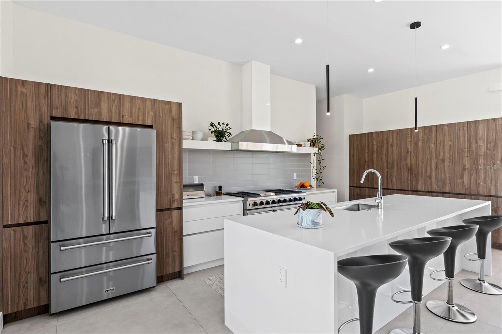 Sleek and Modern Kitchen