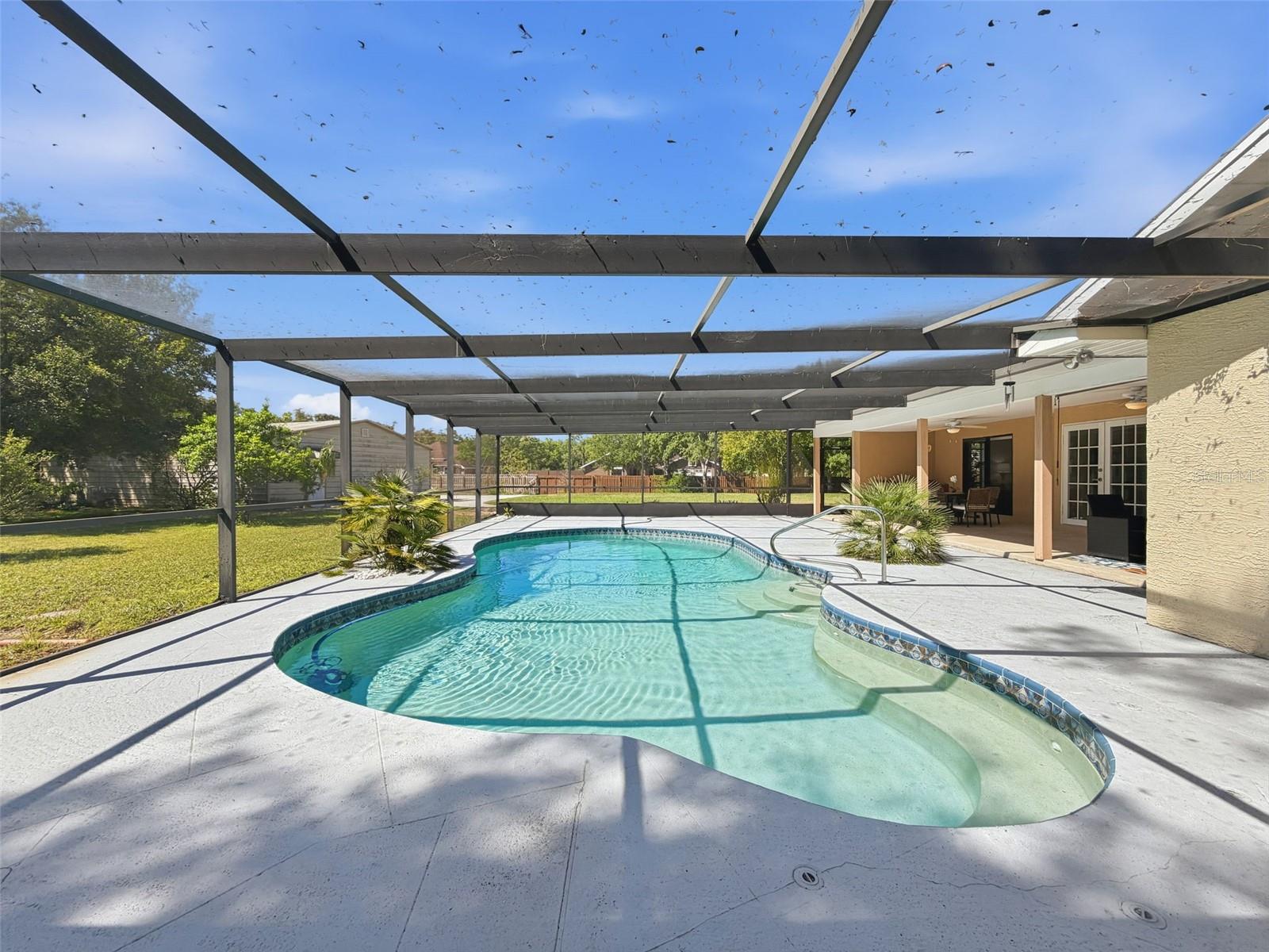 Screen enclosed Pool