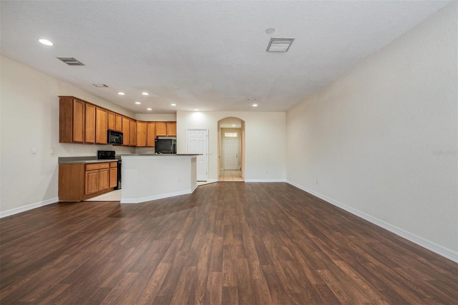 First Floor - Open Living Space