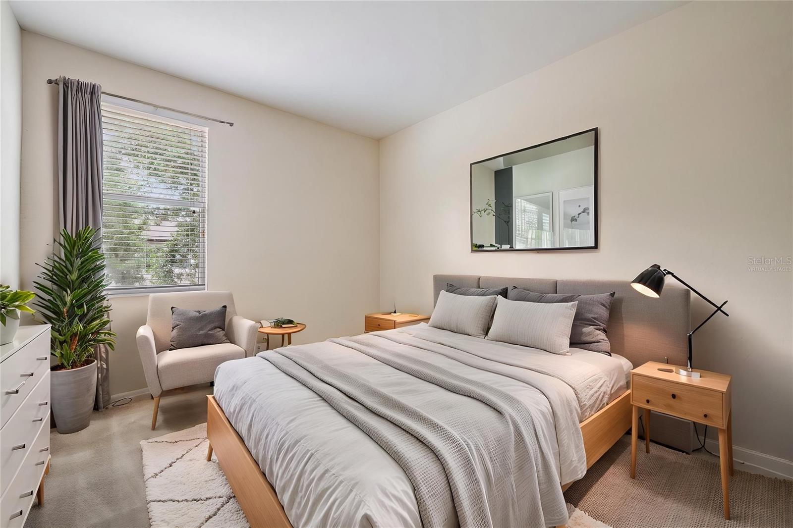 Secondary Bedroom - This photo has been Virtually Staged.