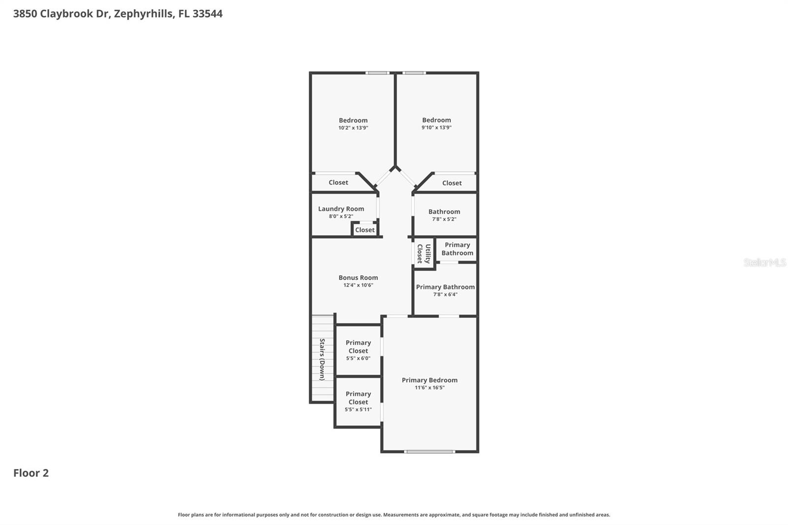 Floor Plan - Second Floor
