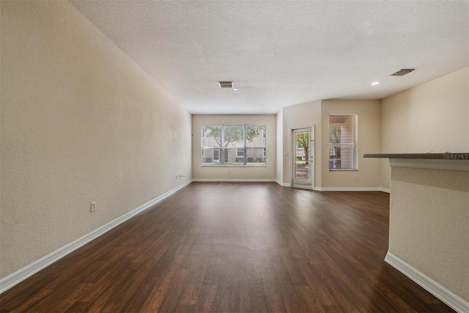 First Floor - Open Living Space