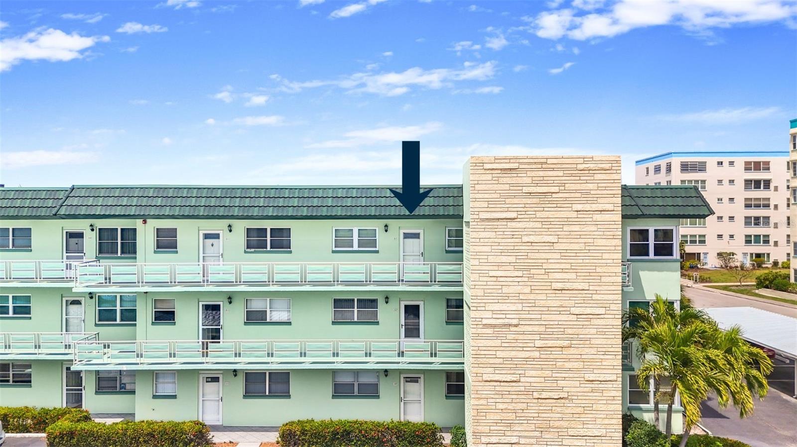 Exterior 3rd Floor Location