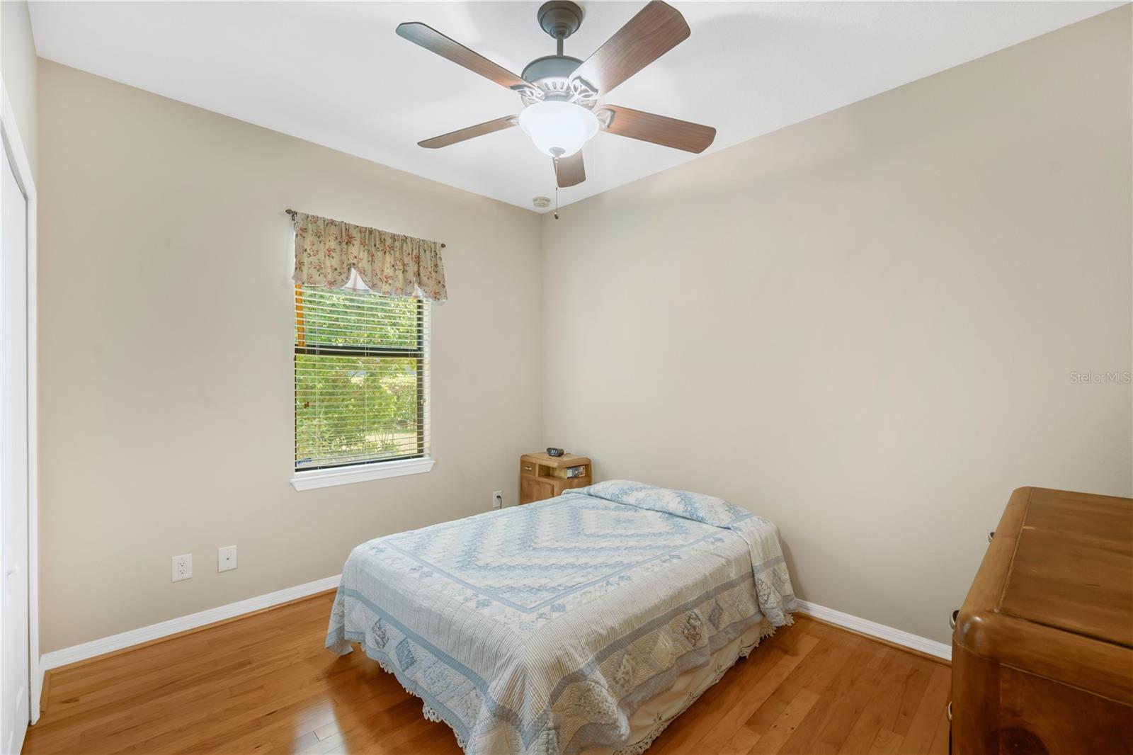 Bedroom #4 is 12' x 12' and shares a full bathroom with Bedroom #3.