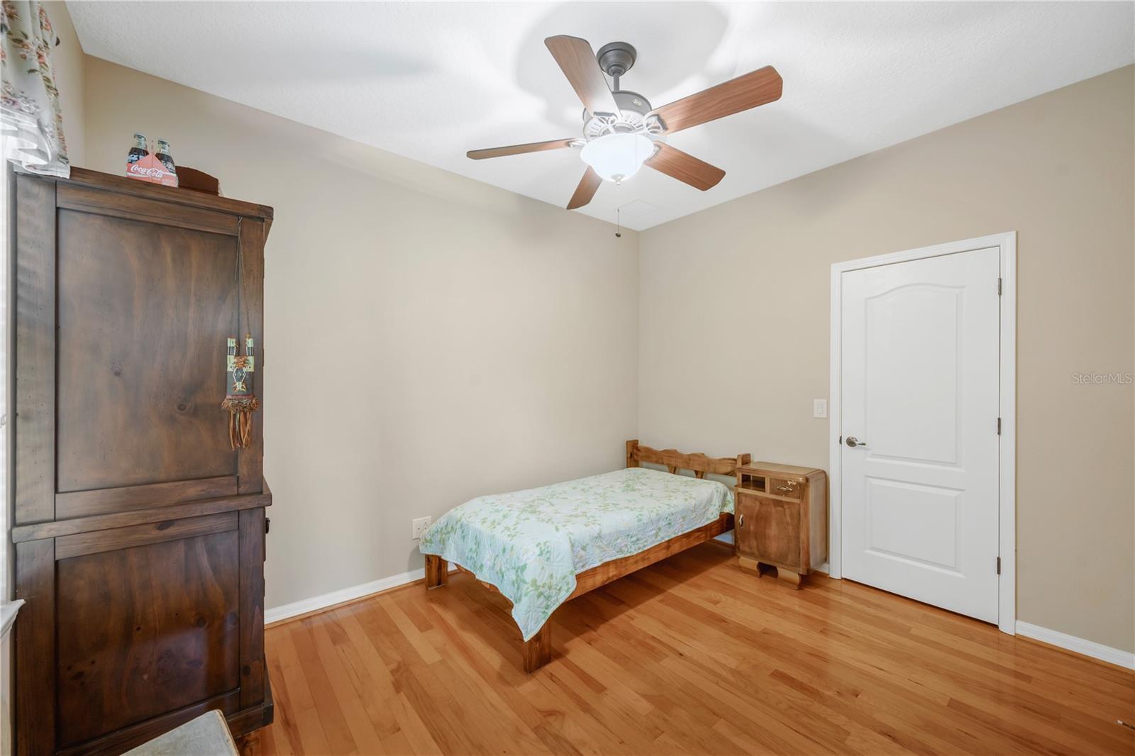 Bedroom # 5 is 12' x 10' and across from the guest bathroom by the family room.