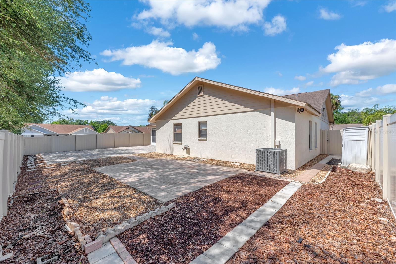 No grass cutting required.