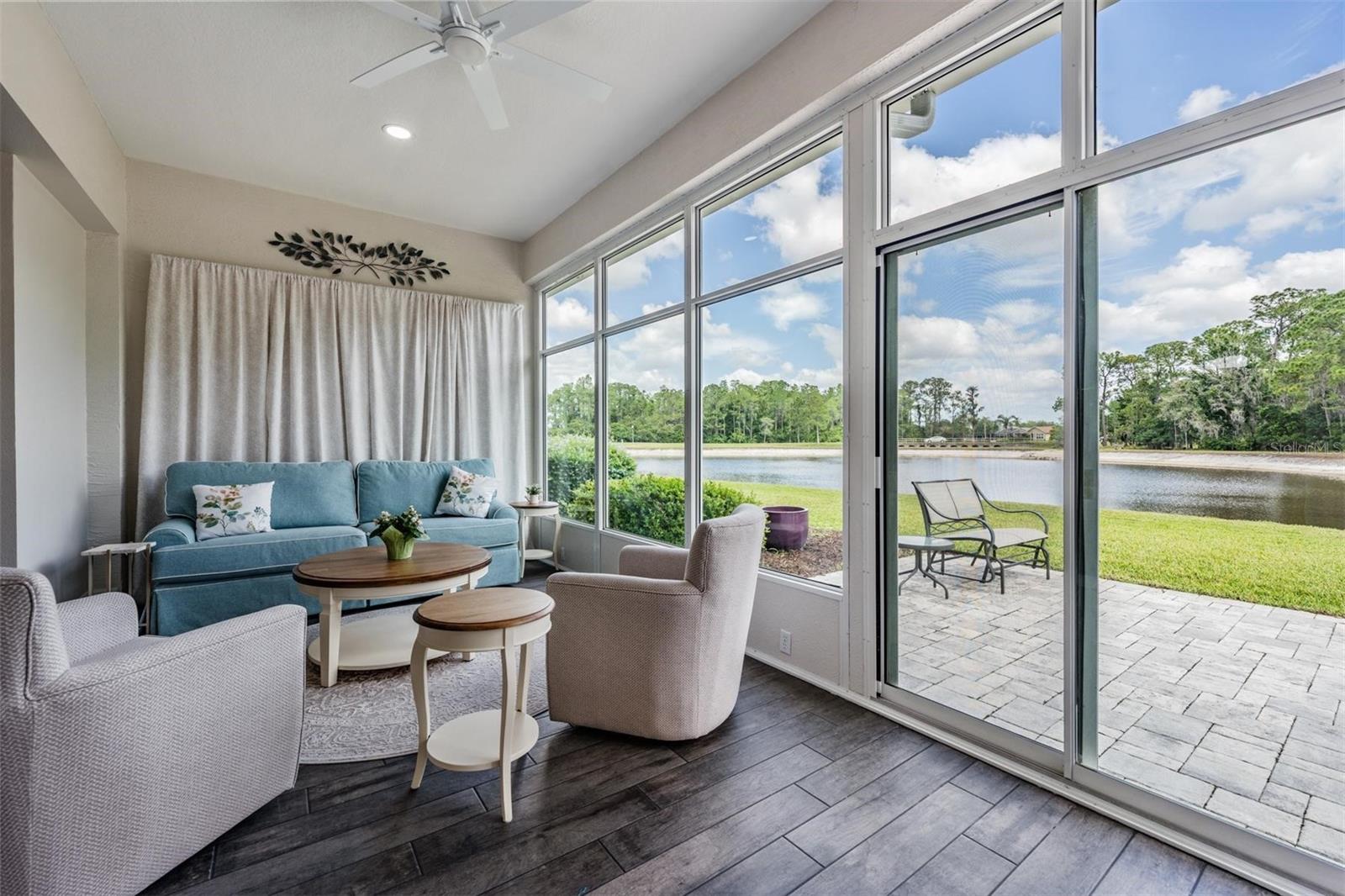 Florida room feels like you're on a cruise ship!