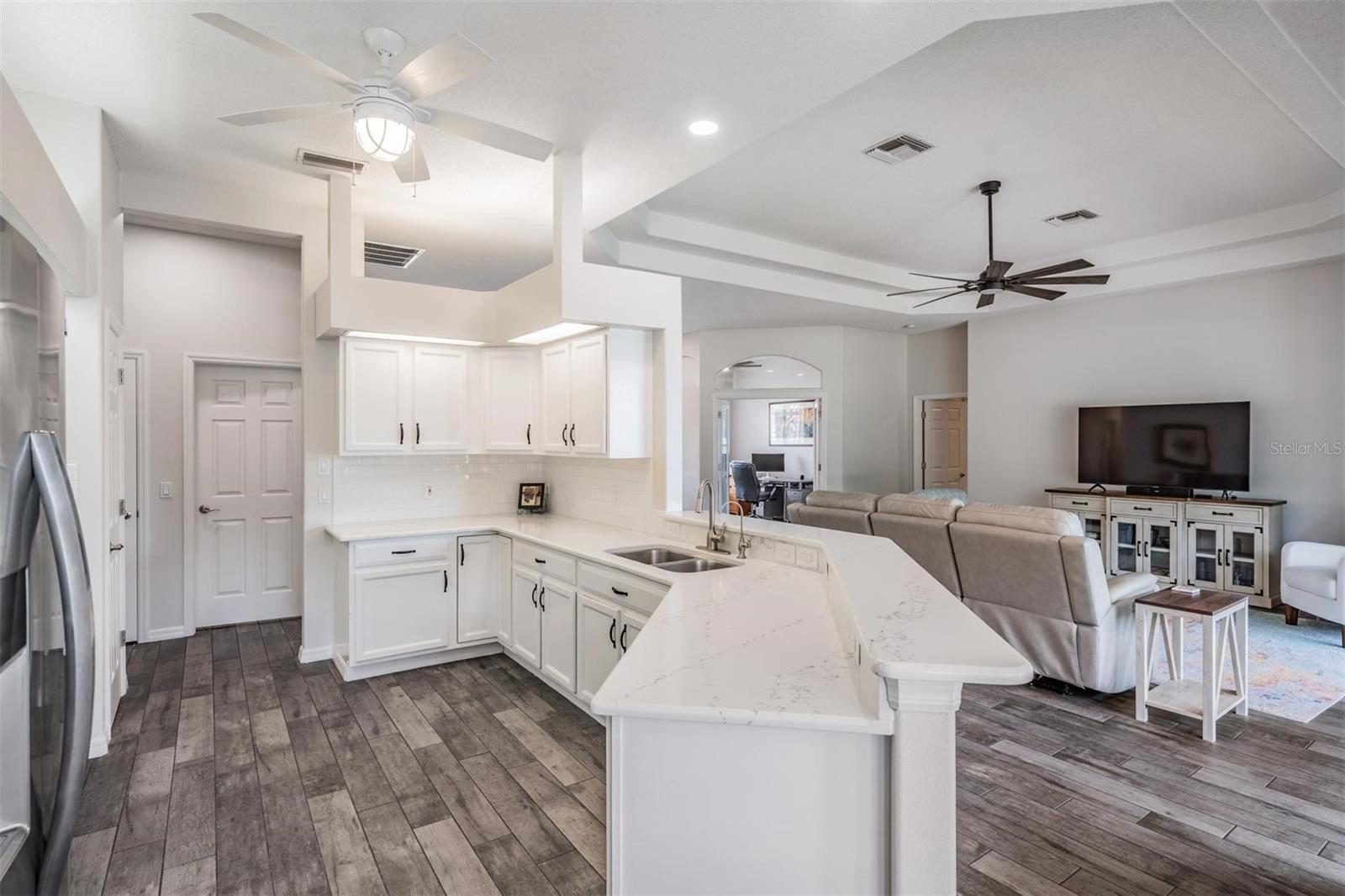 Thoughtful open kitchen design