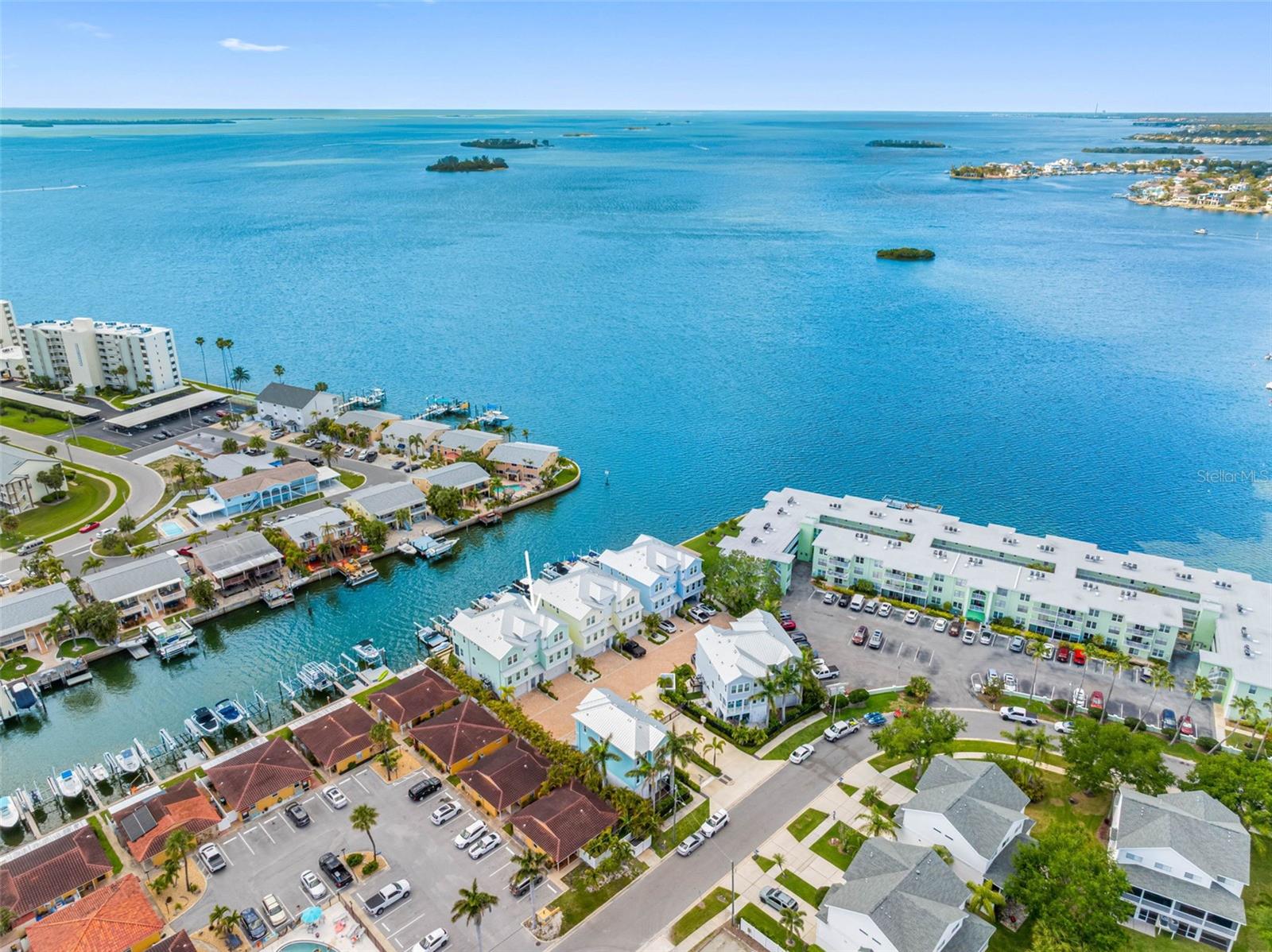 Canal Front, open to St Joseph Sound and into the Gulf.
