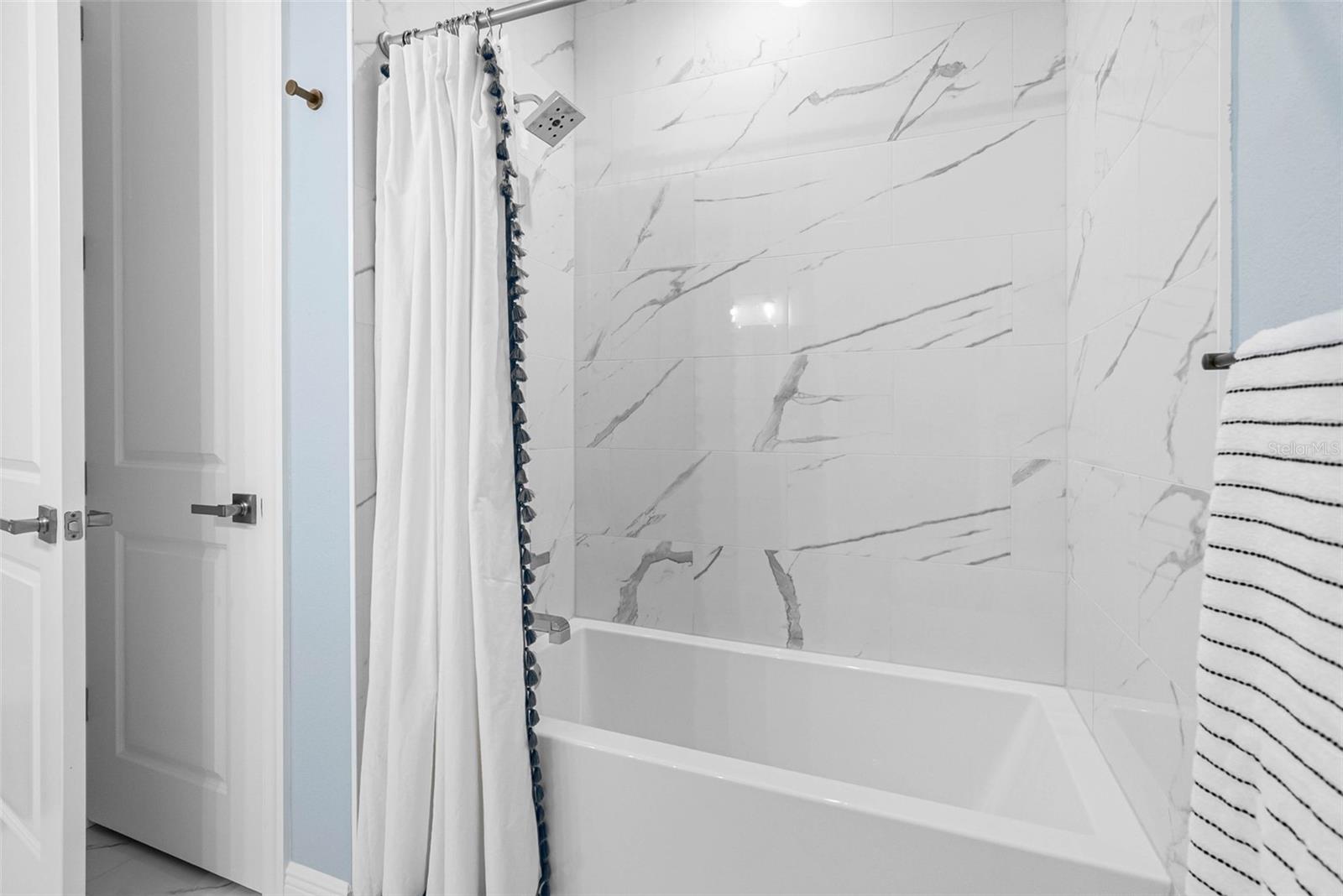 Third Full Bathroom on the Third level, Tub/Shower Combo and linen closet