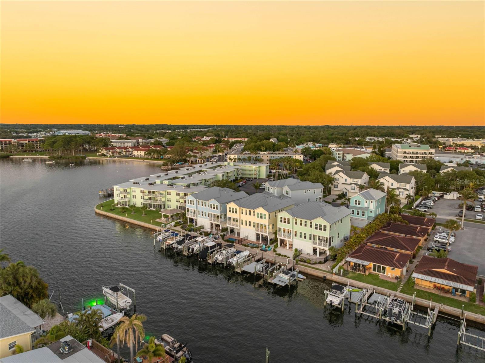 Sunsets every night.