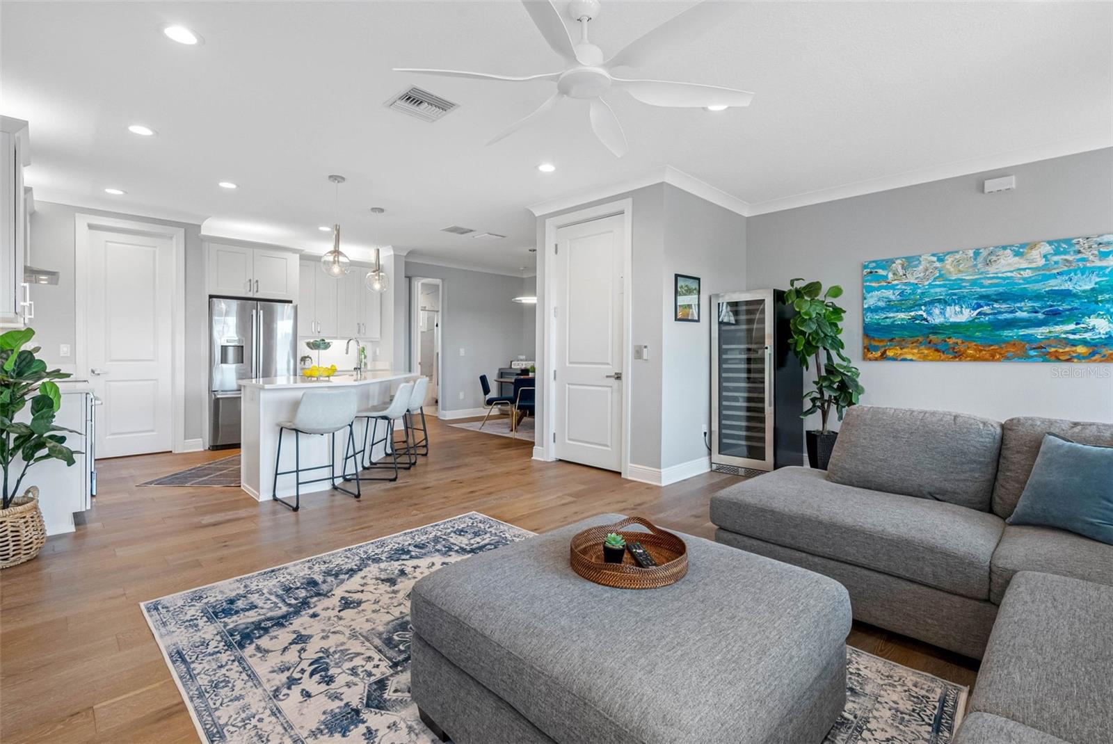 Open Floor plan Kitchen, Dining and Living Room