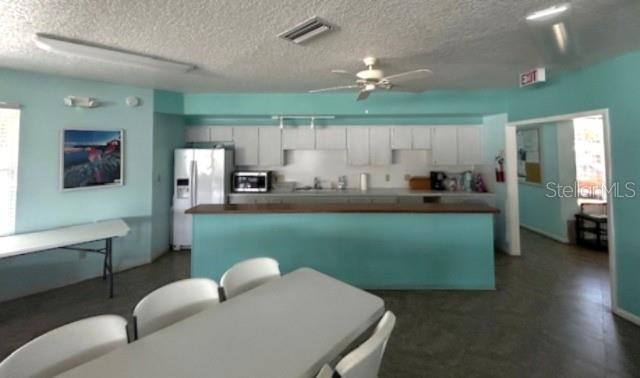 Clubhouse kitchen area