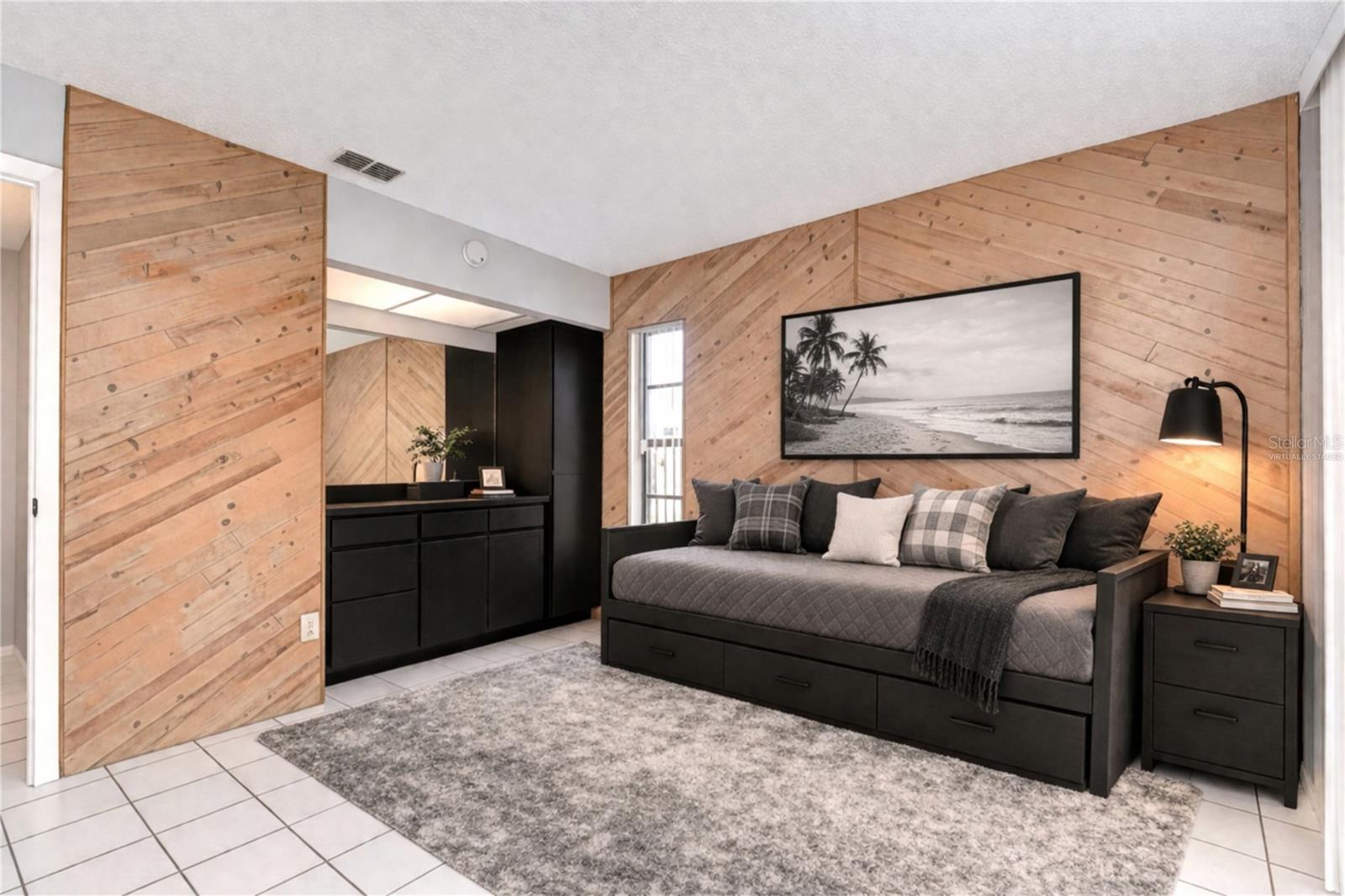 Virtually staged image