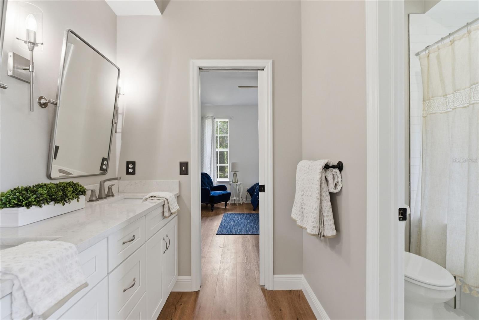 REMODELED GUEST BATH