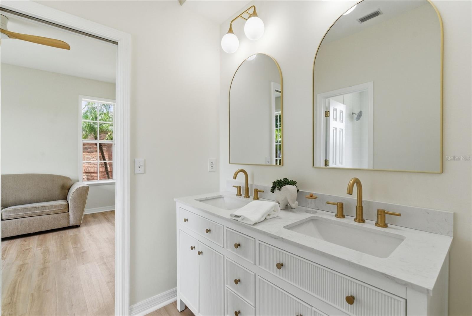 REMODELED GUEST BATH