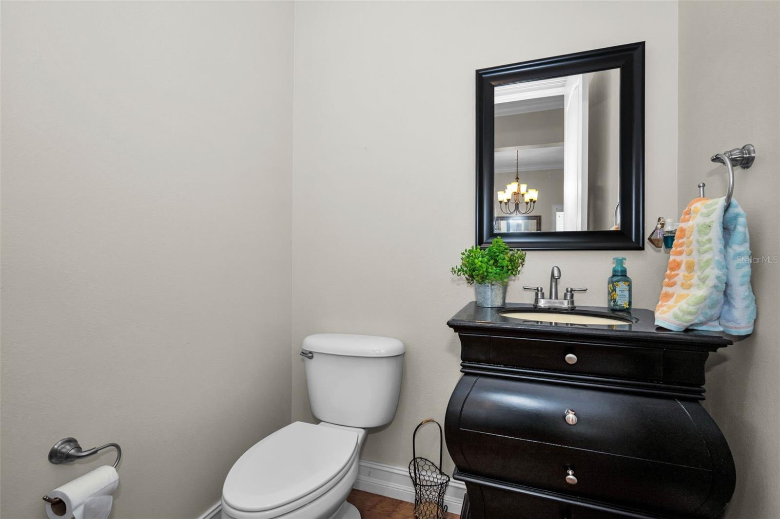 DOWNSTAIRS POWDER ROOM