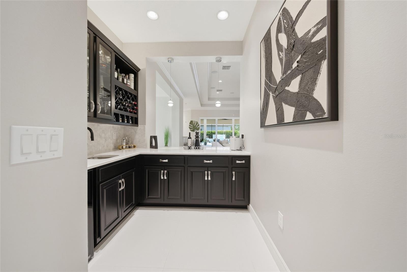 Custom Upgraded Wet Bar