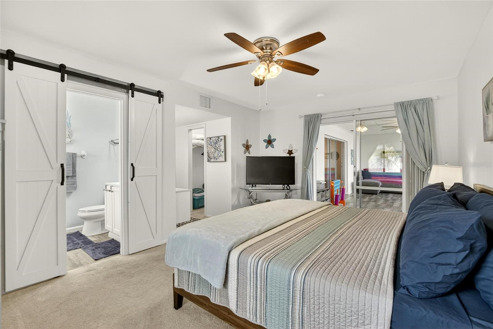 An ensuite bathroom is perfect for privacy