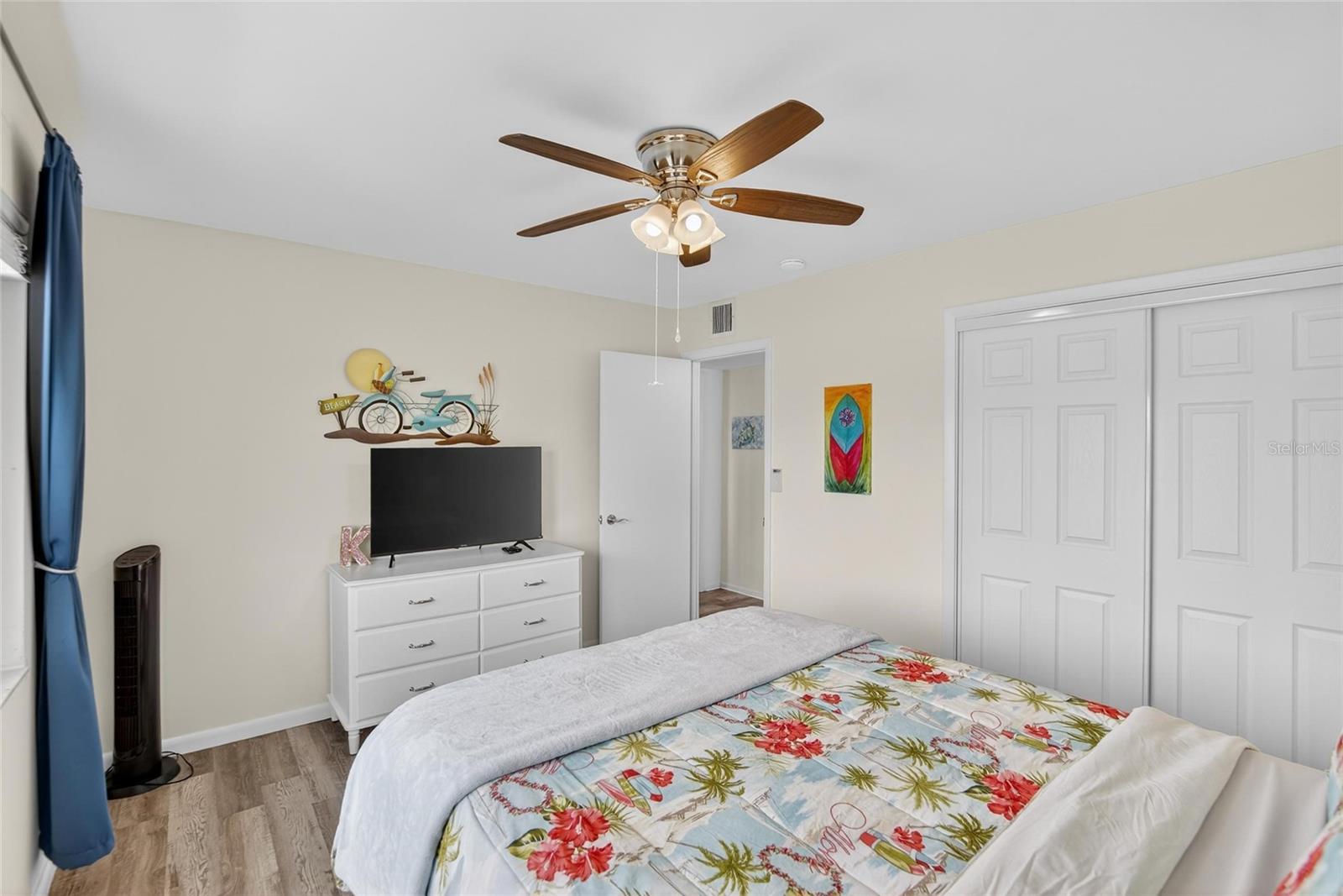 The 2nd Bedroom located at the front of the home for privacy