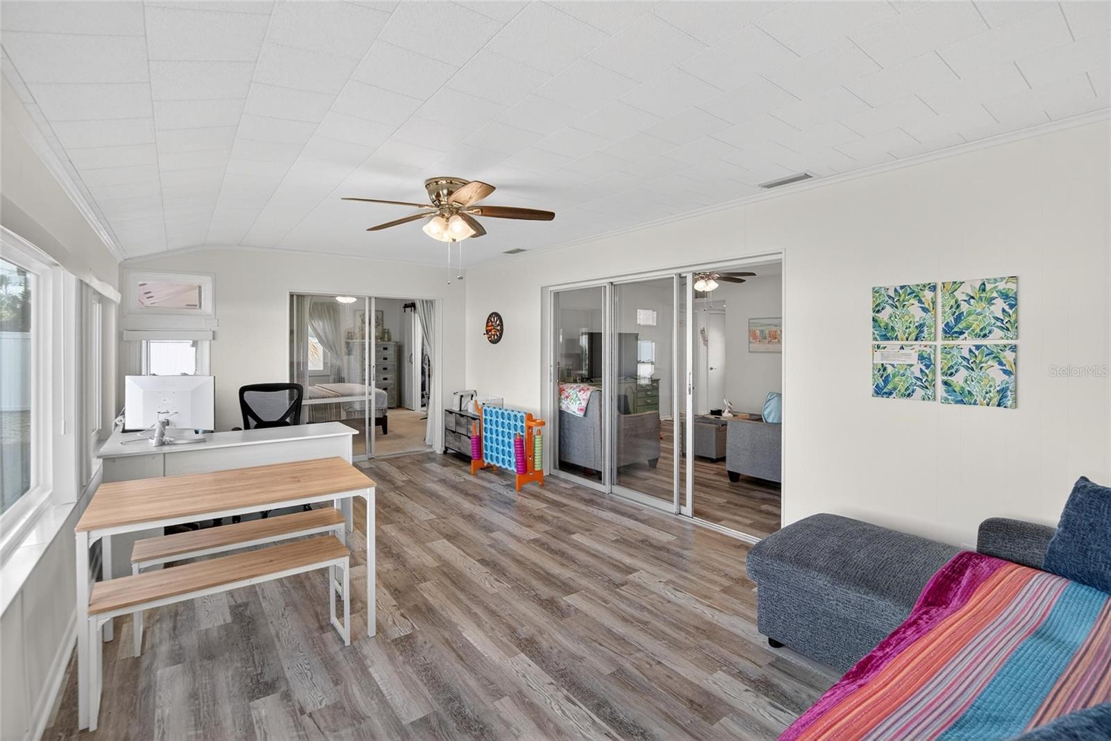 The Florida room is spectacular for enjoying all that Florida has to offer