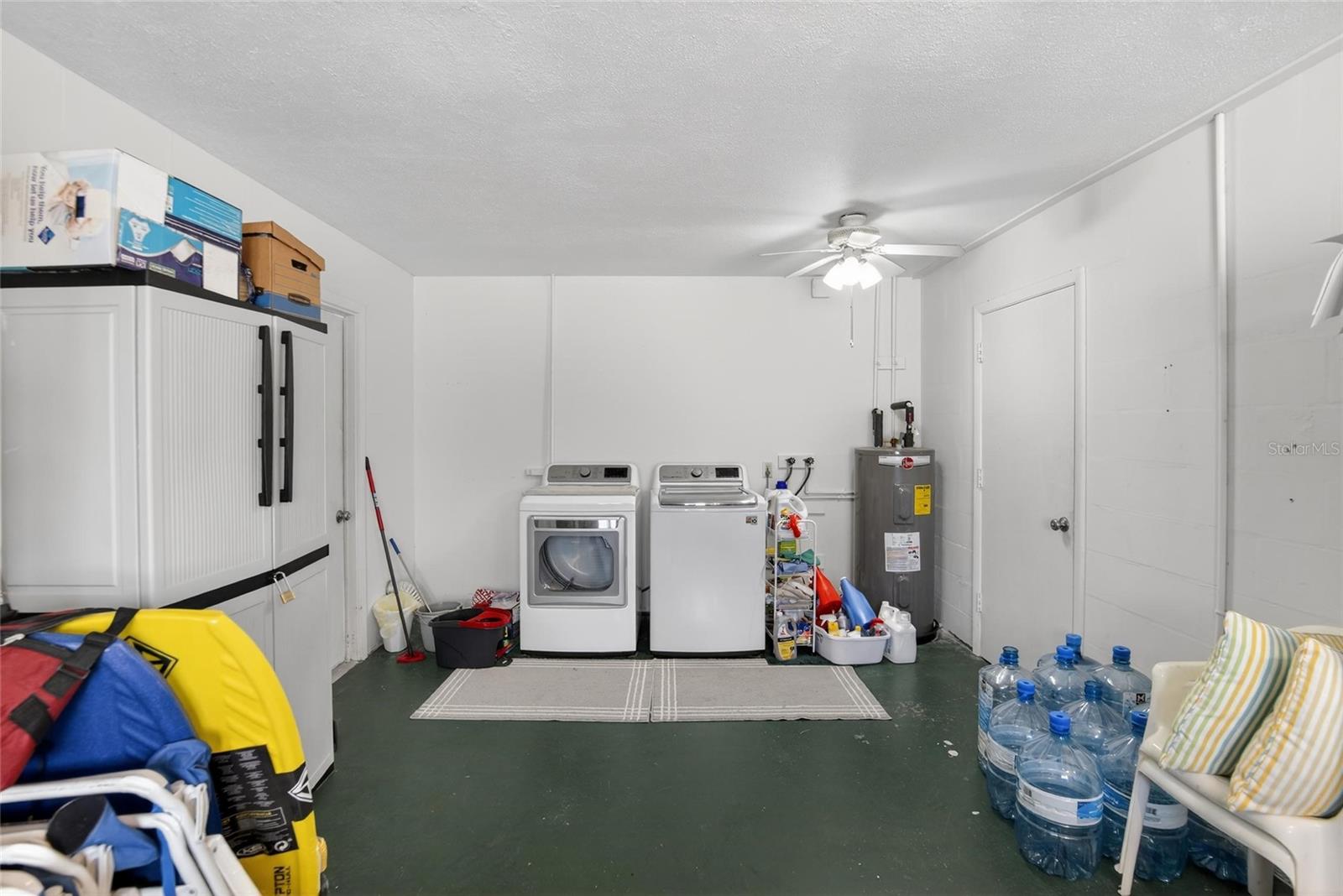 Laundry Room with plenty of storage room