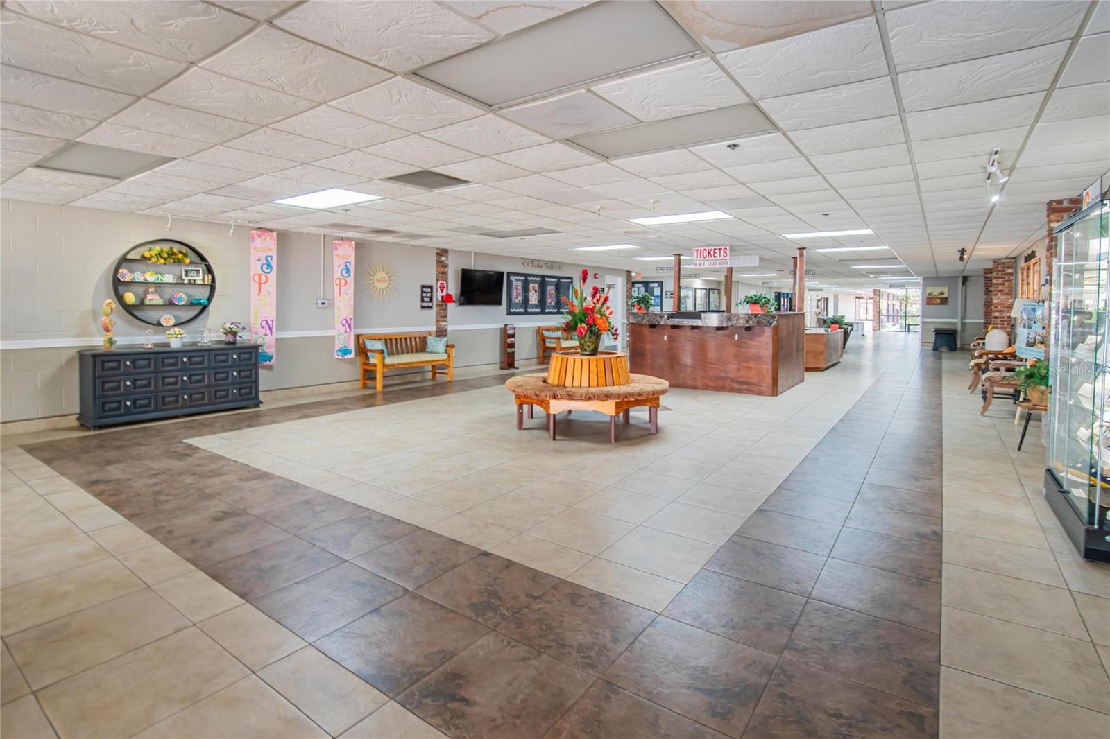 Inside of the Atrium