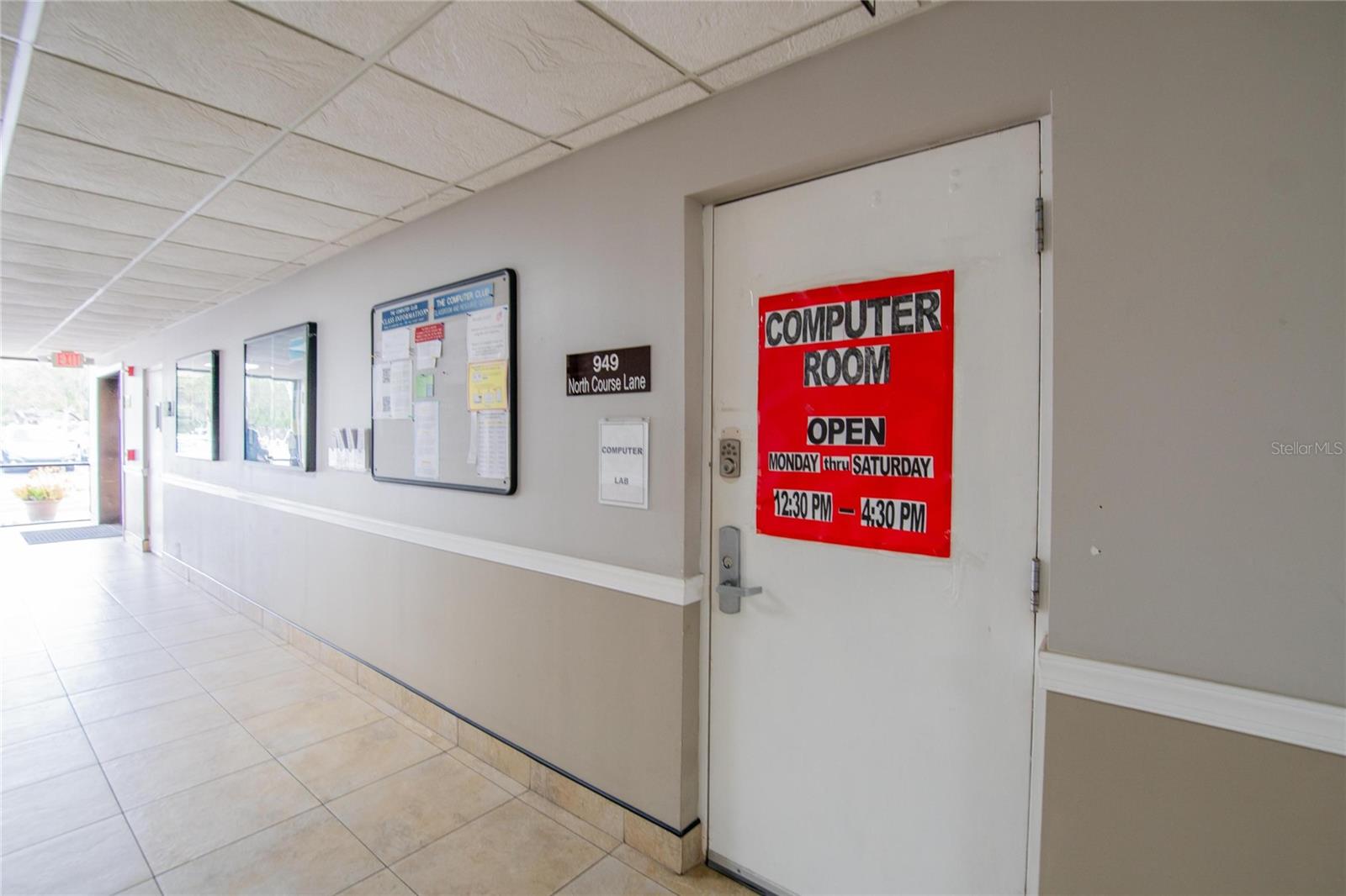 Computer Room inside the Atrium