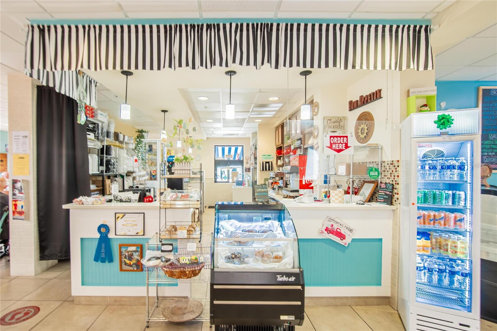 Cafe inside the Atrium