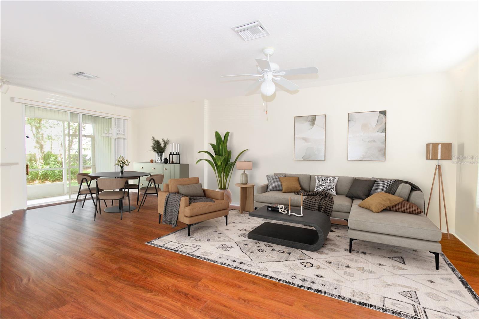 *Virtually Staged* great room