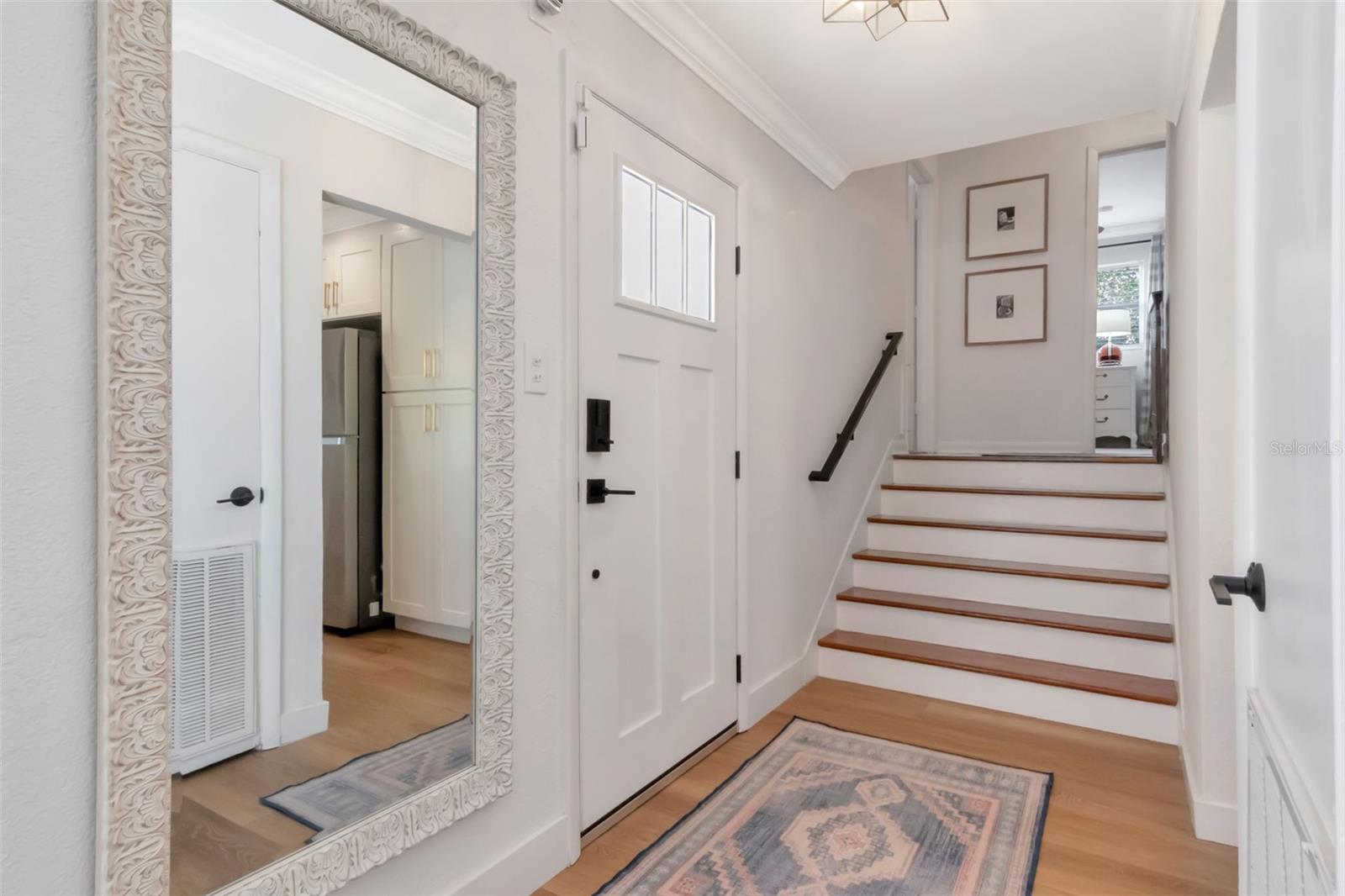 Beautiful entry to the home