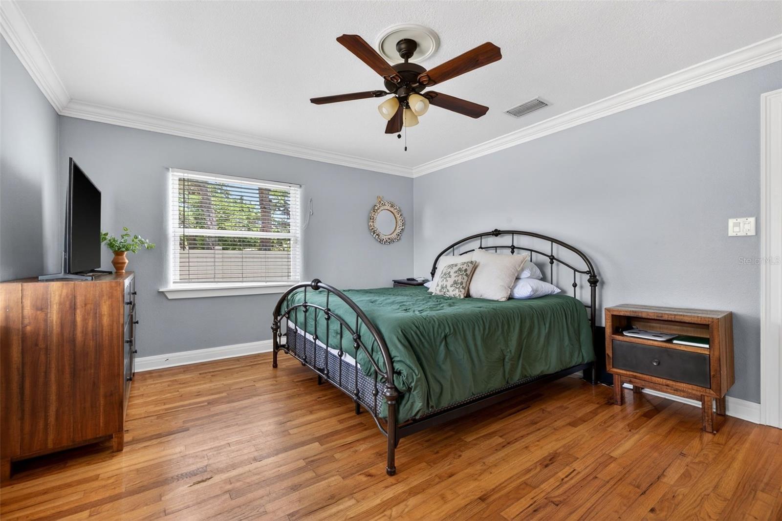 Primary Bedroom with Dual Closets