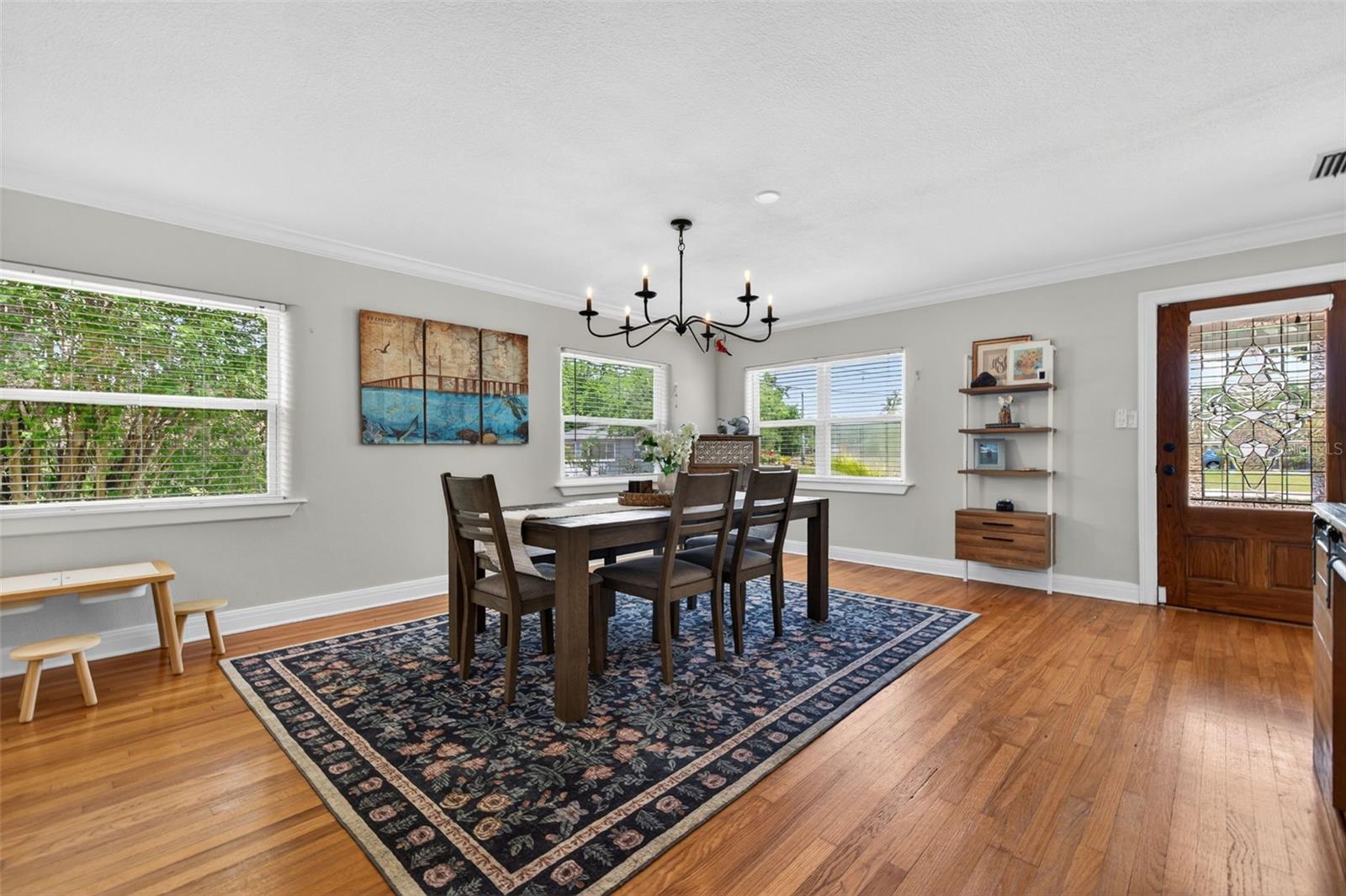 Spacious Dining Room Adjacent to Kitchen