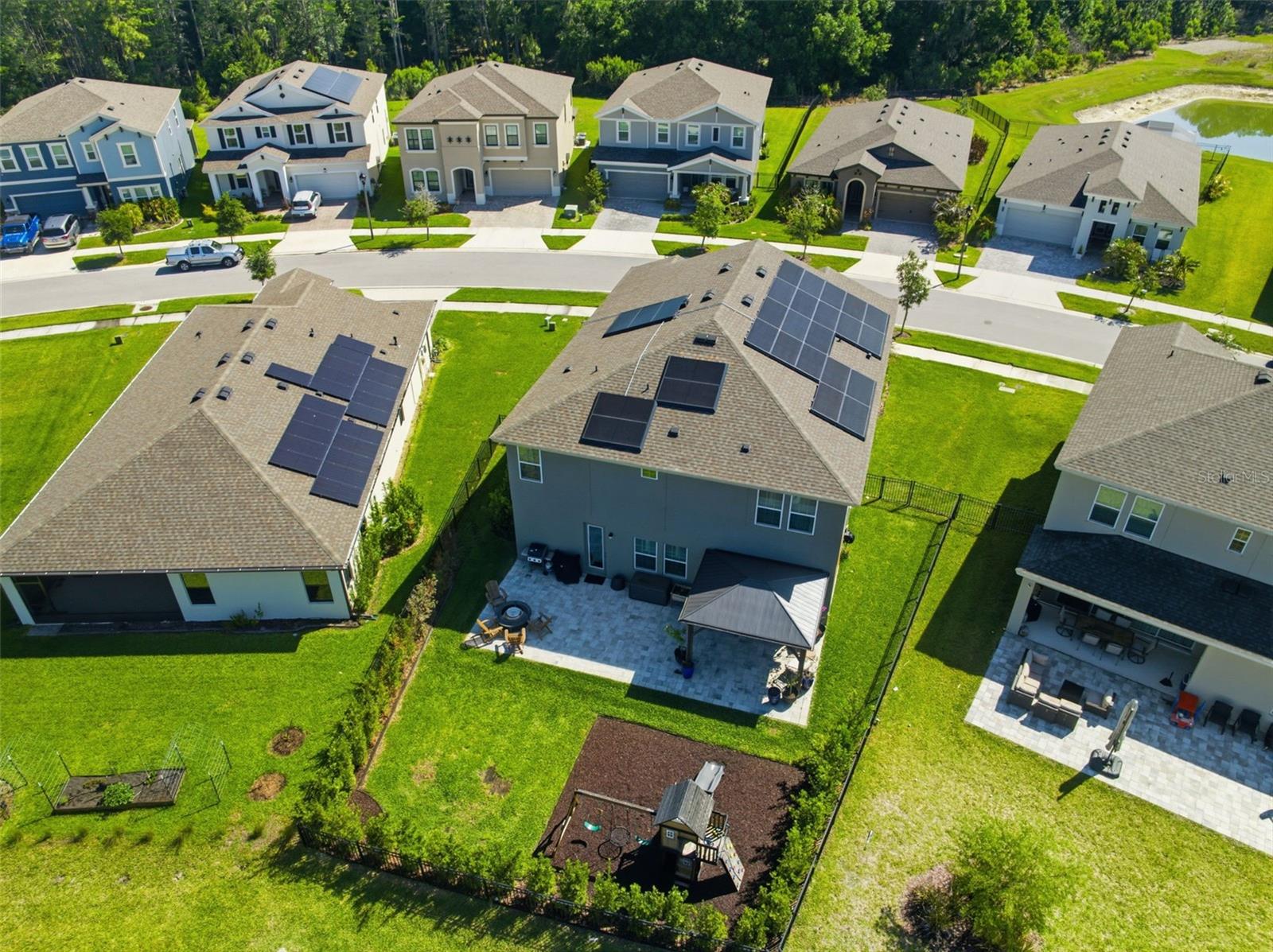 Full Coverage Solar panels, designed to cover usage