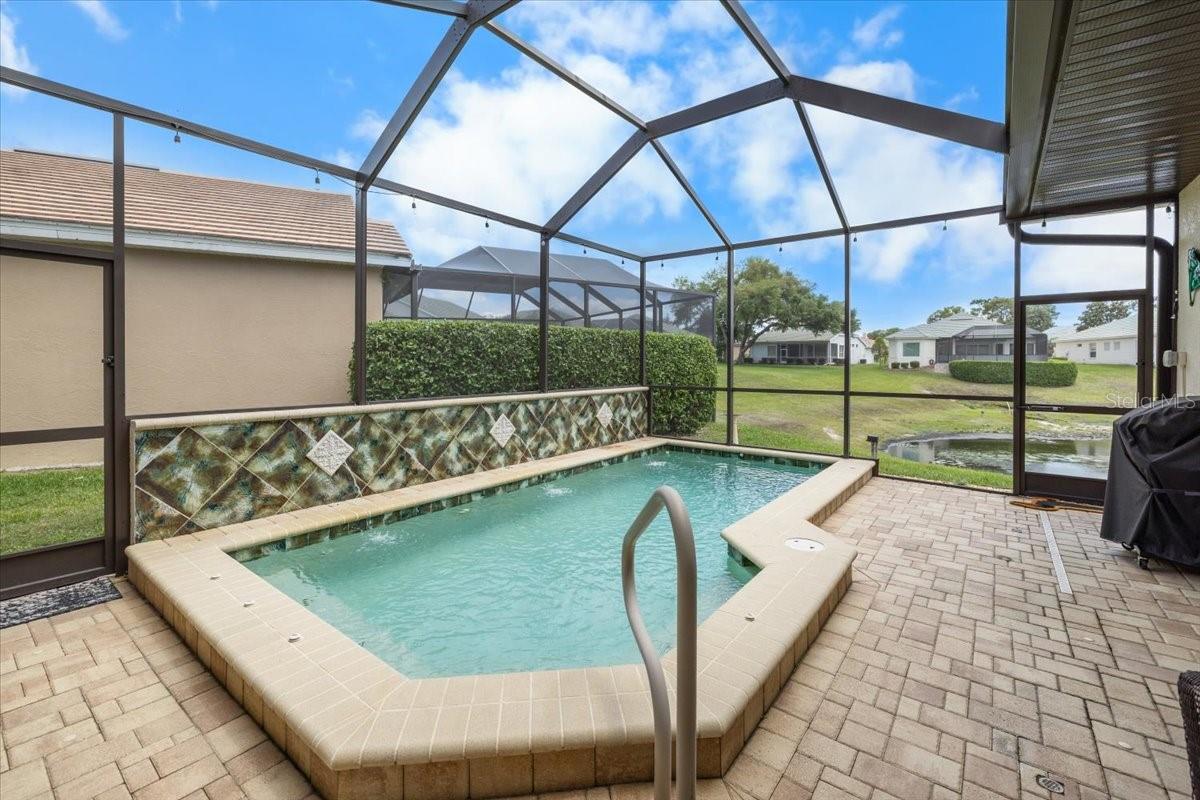 jetted Exercise swim Pool