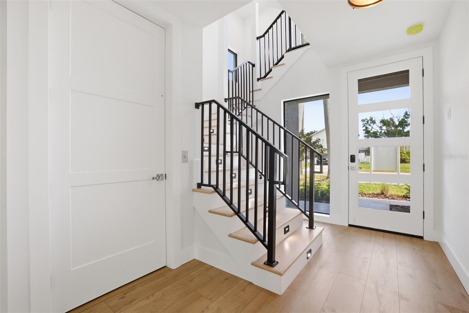 Front foyer with elevator to all levels