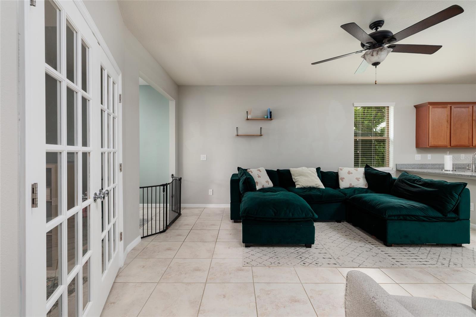 Living Room - view past the Bonus Room on the left.