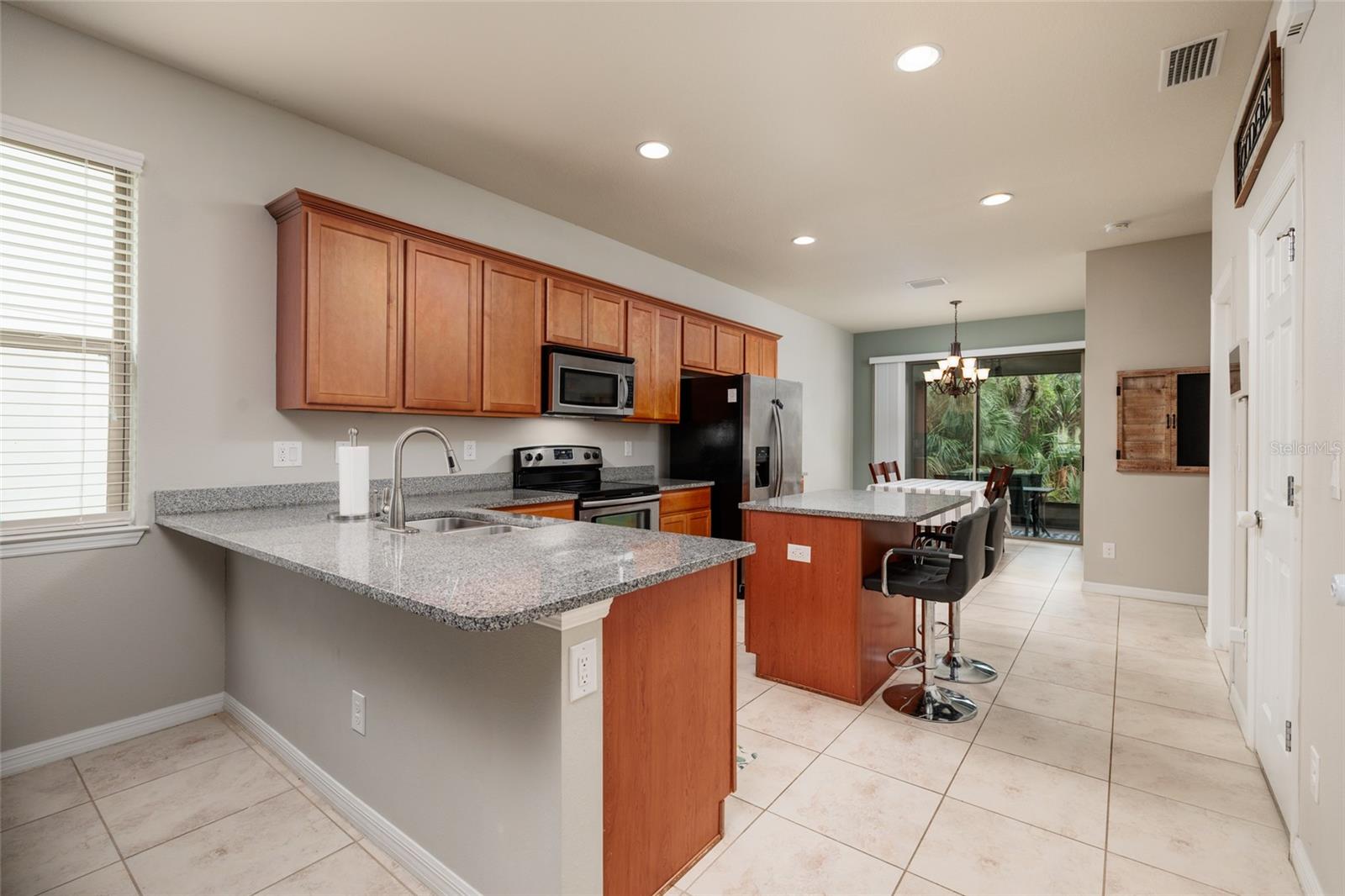 Kitchen - view from Living Room.