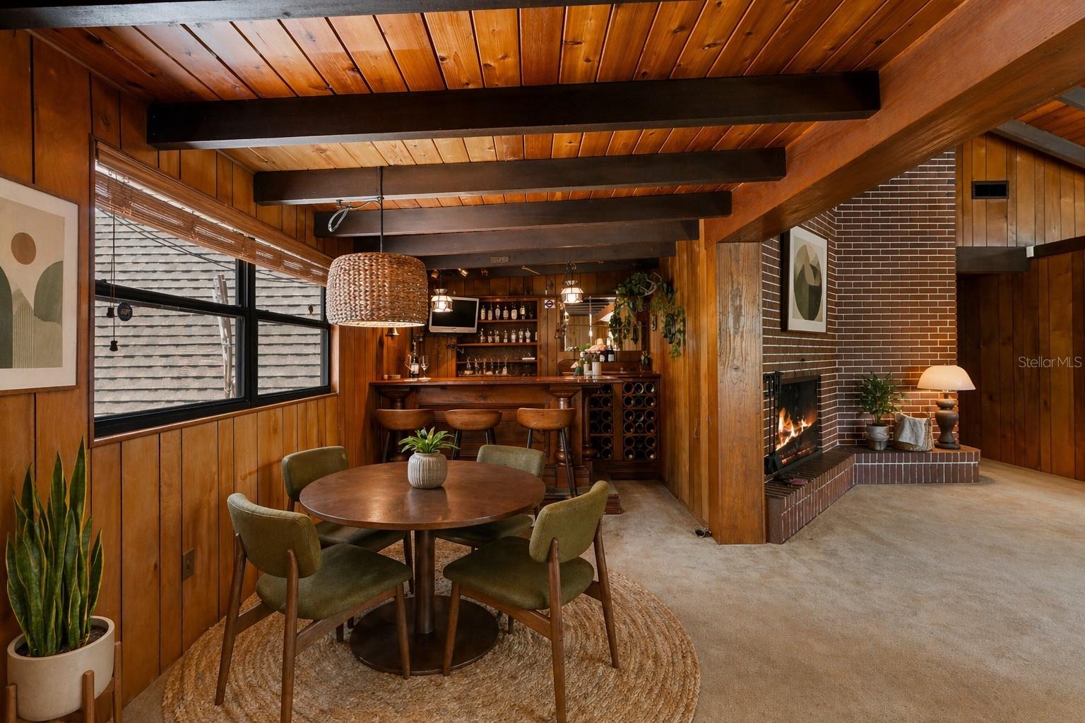 dinette & bar area *staged*