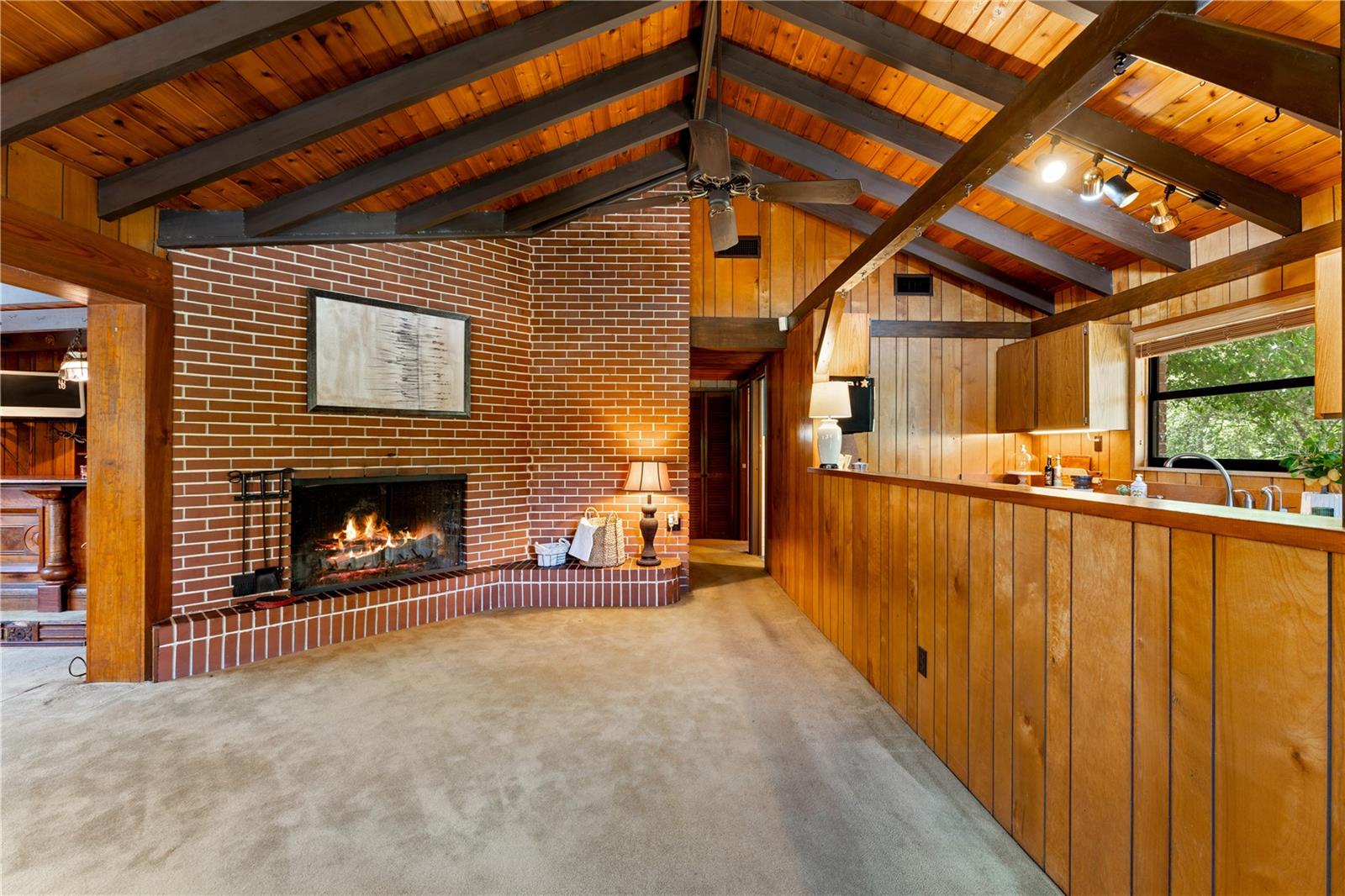 living room / kitchen