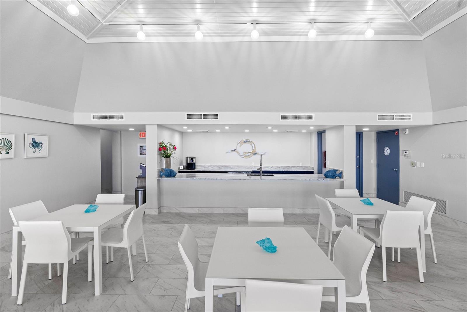 Gorgeous kitchen finishes in clubhouse